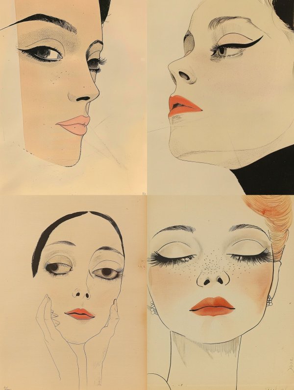 Vintage Ink Elegance