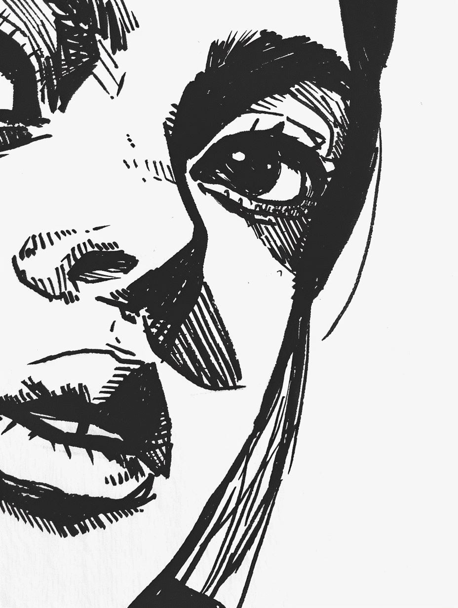 Bold Ink Noir Portraiture