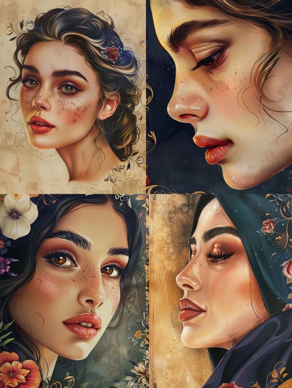 Vintage Floral Muse
