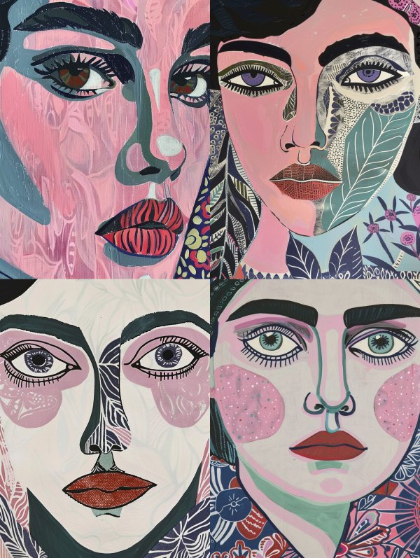 Vibrant Pop Art Portraiture