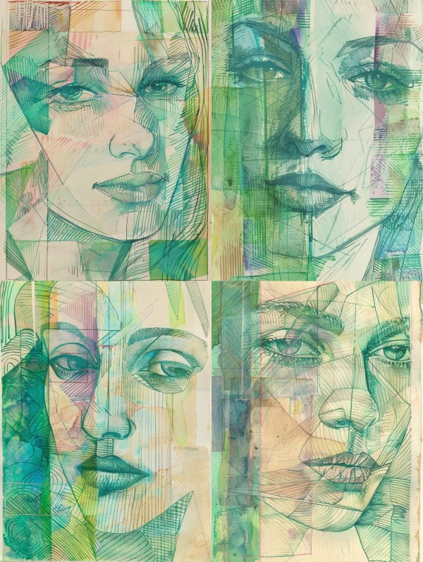 Prismatic Portrait Fragments
