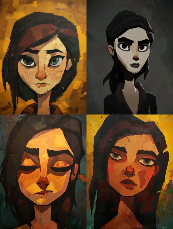 Golden Hour Stylized Portrait