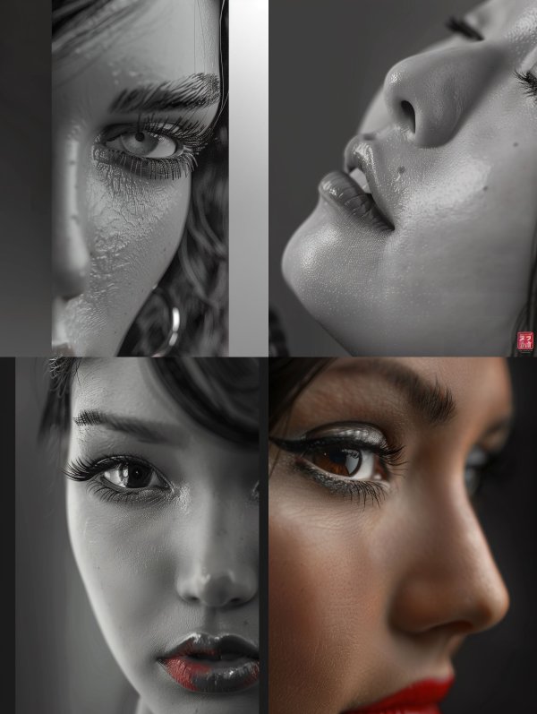 Monochrome Gaze