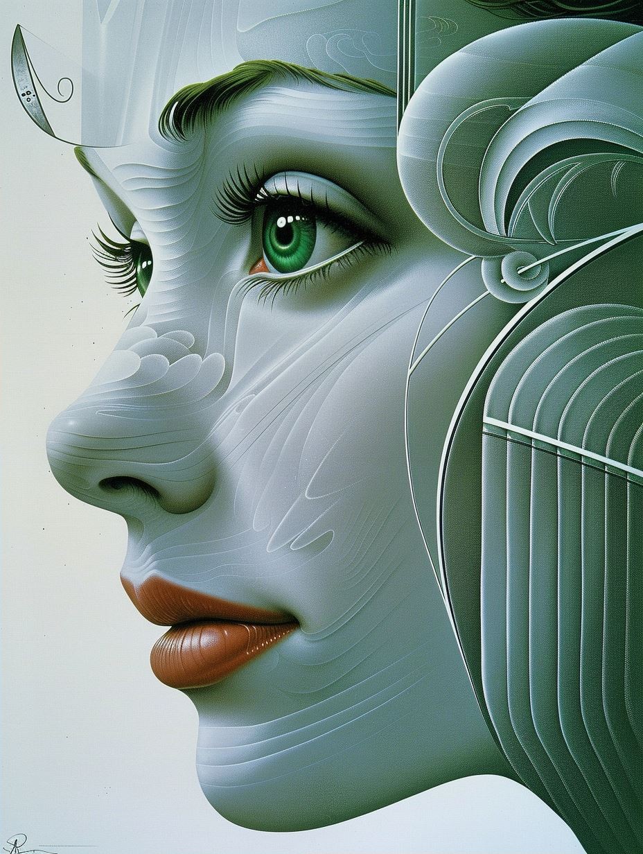 Emerald Gaze Futurism