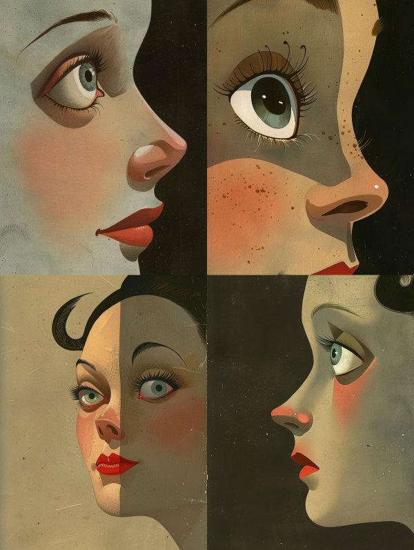 Vintage Noir Glamour