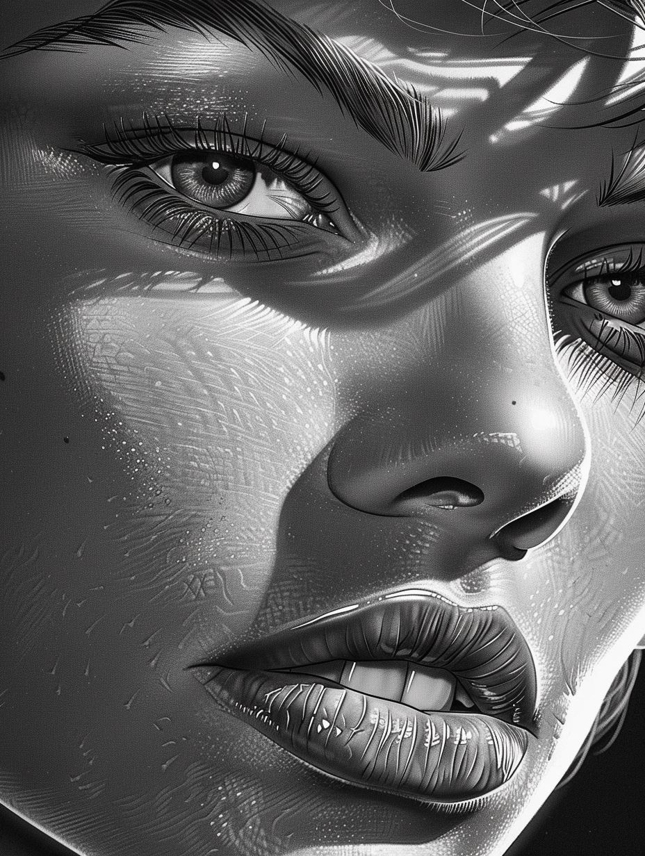 Cyber-Noir Chrome Fragment