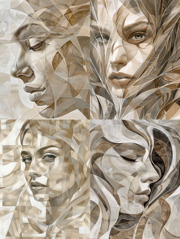 Fragmented Dreams in Sepia