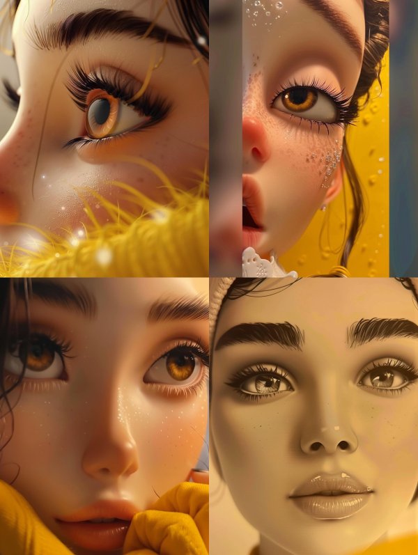 Golden Glow Ethereal Portraits