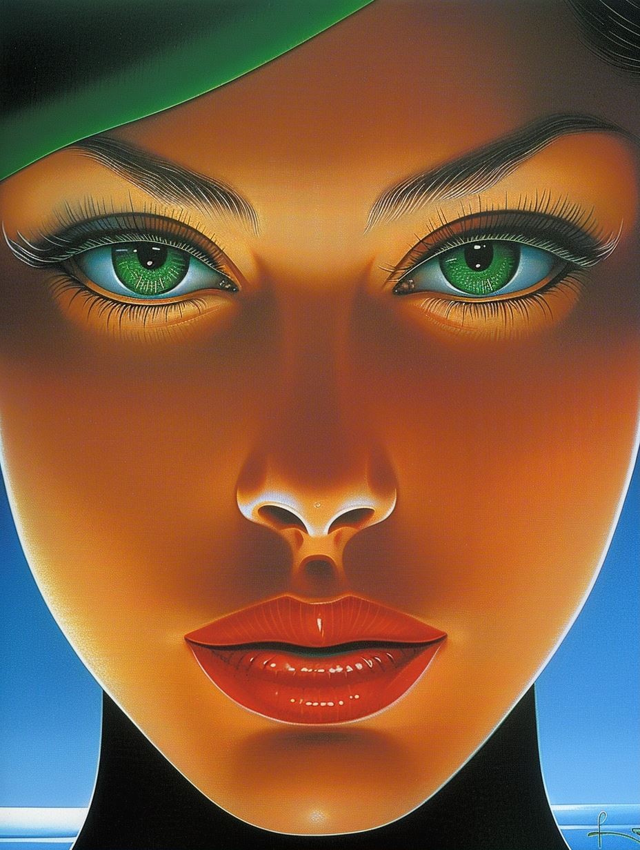 Emerald Gaze Futurism