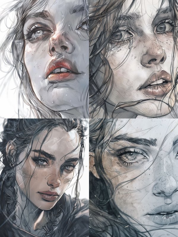 Ethereal Sketch Muse