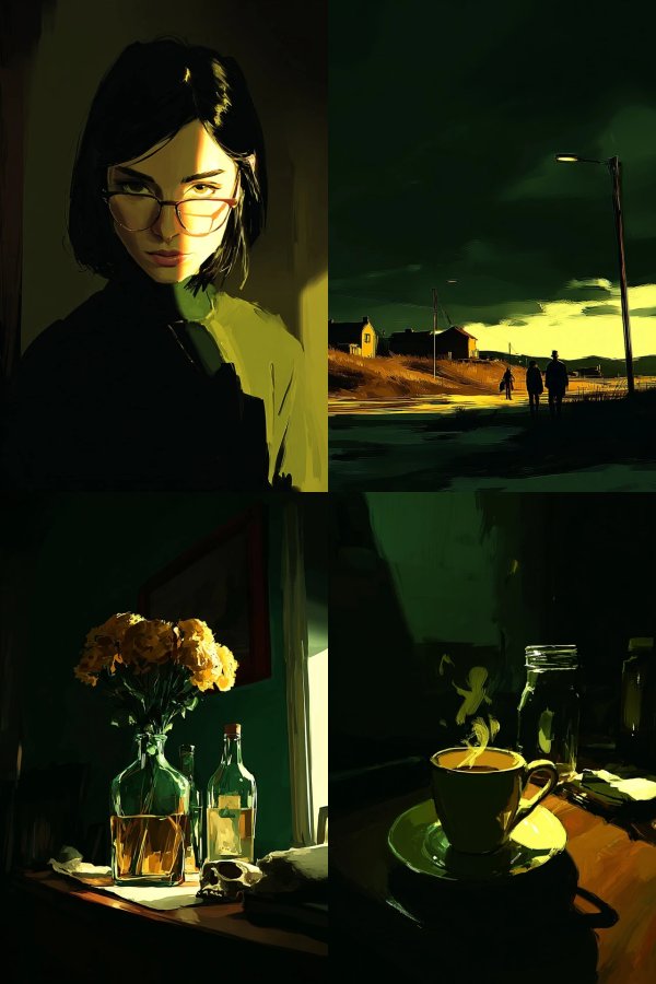 Shadowed Gaze