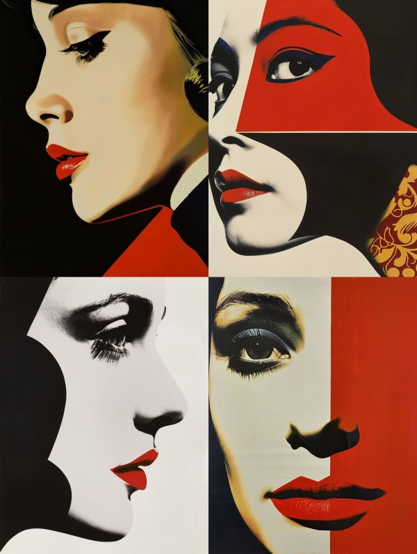 Crimson Noir Elegance