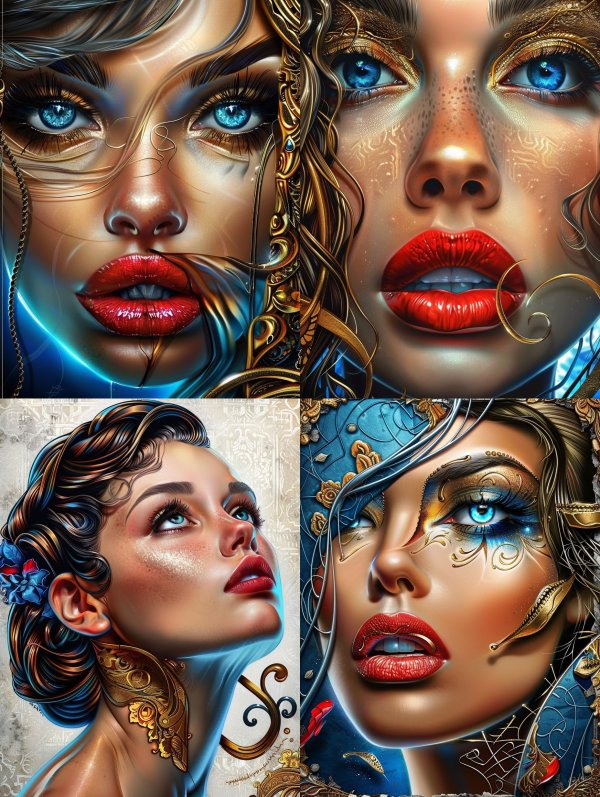 Celestial Gilded Gaze