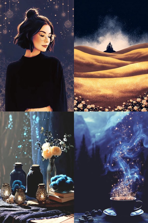 Midnight Stardust Muse