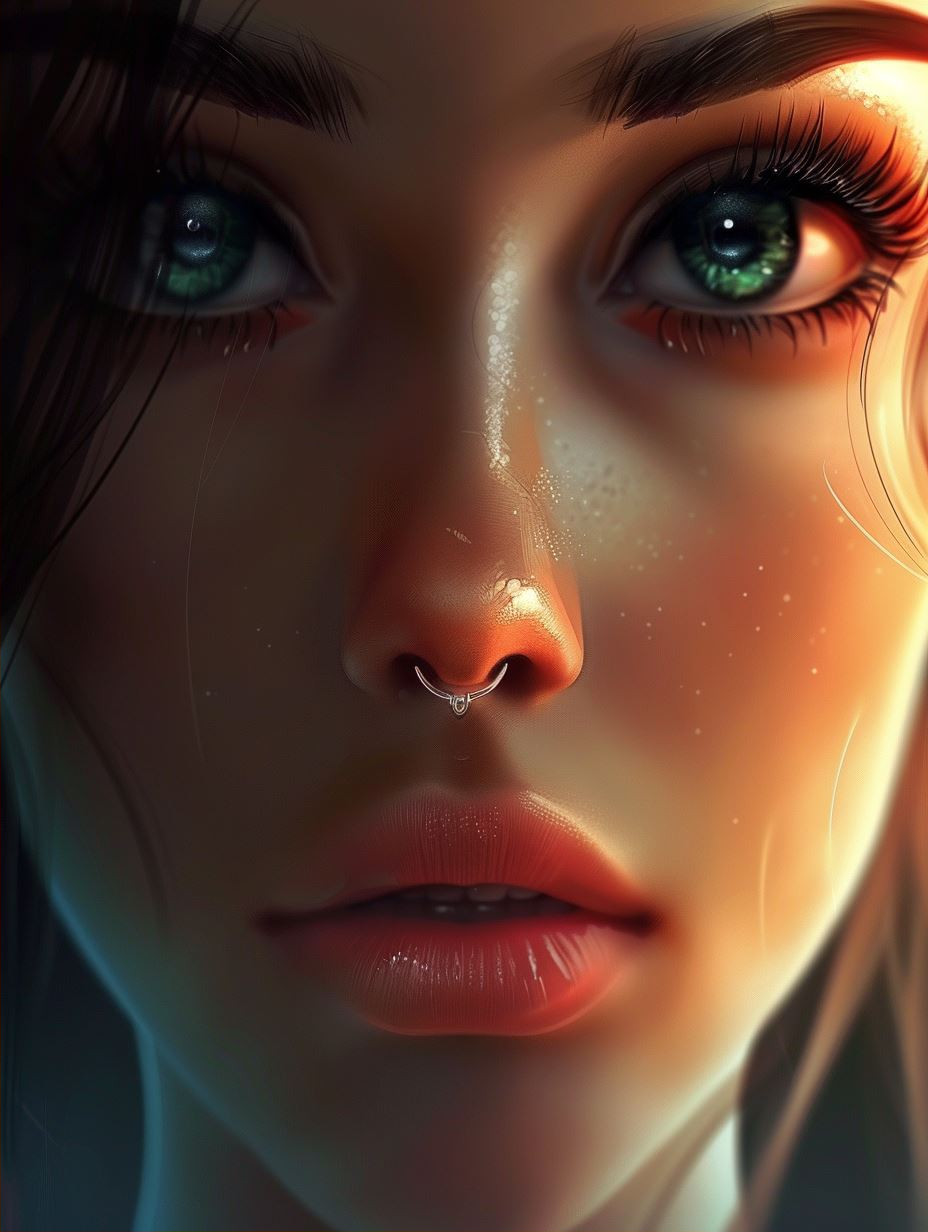 Golden Hour Ethereal Portrait
