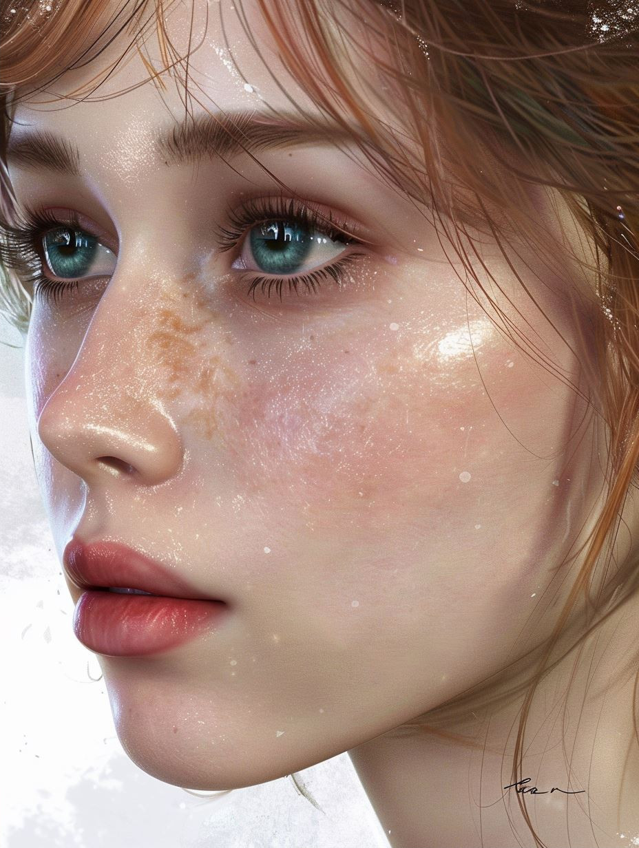 Frozen Ethereal Gaze