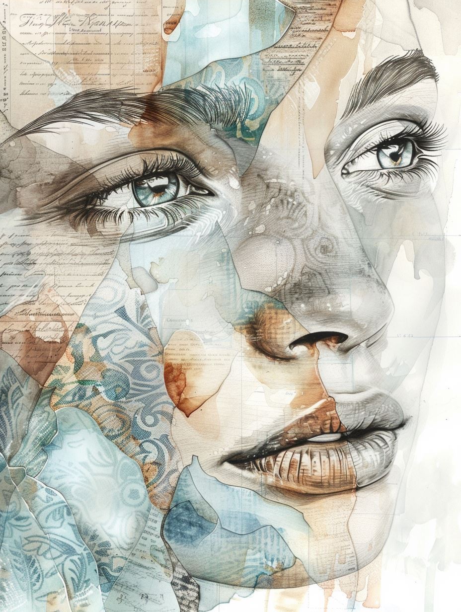 Fragmented Soul Collage - Image 4