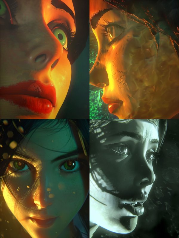 Neon Noir Gaze