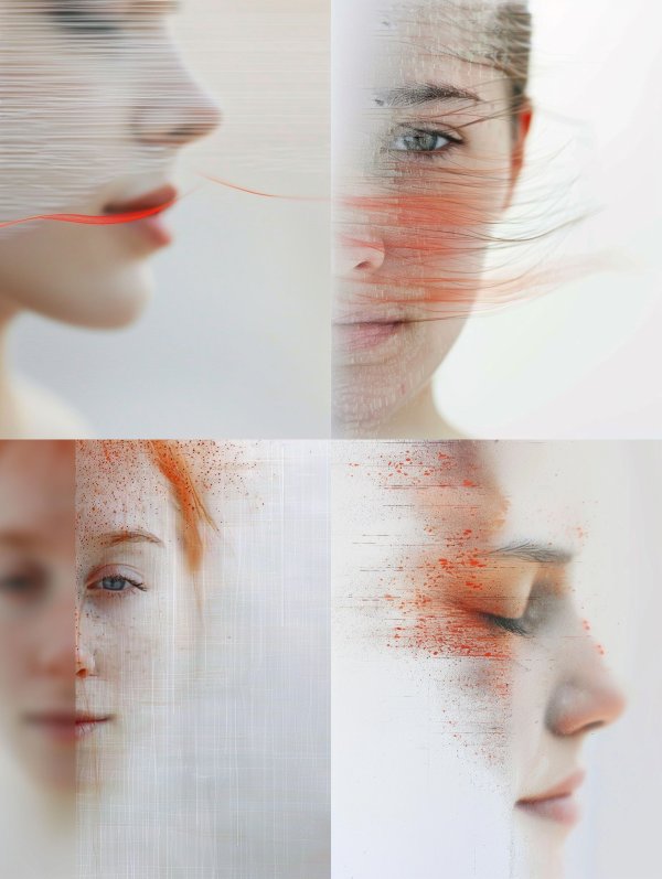 Ethereal Linear Veil