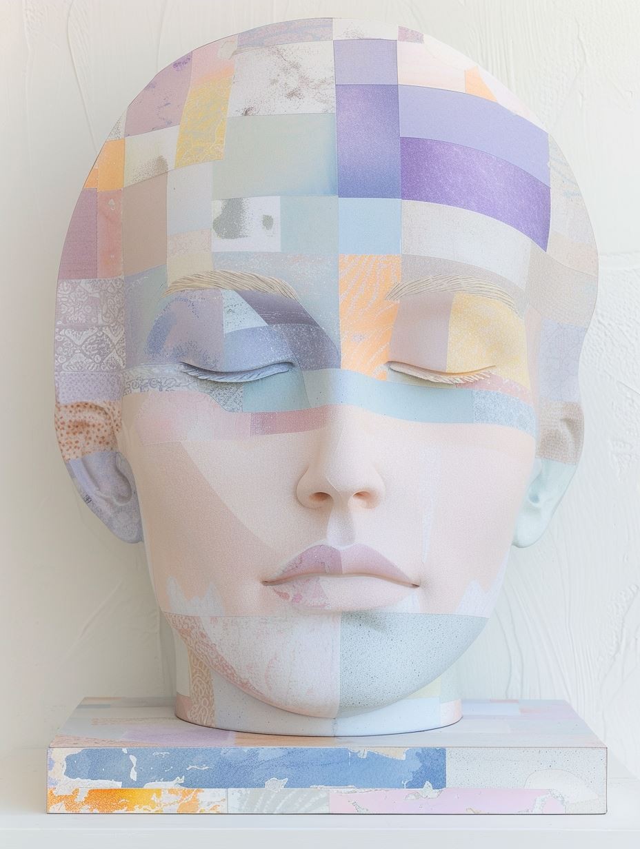 Fragmented Pastel Dream - Image 3