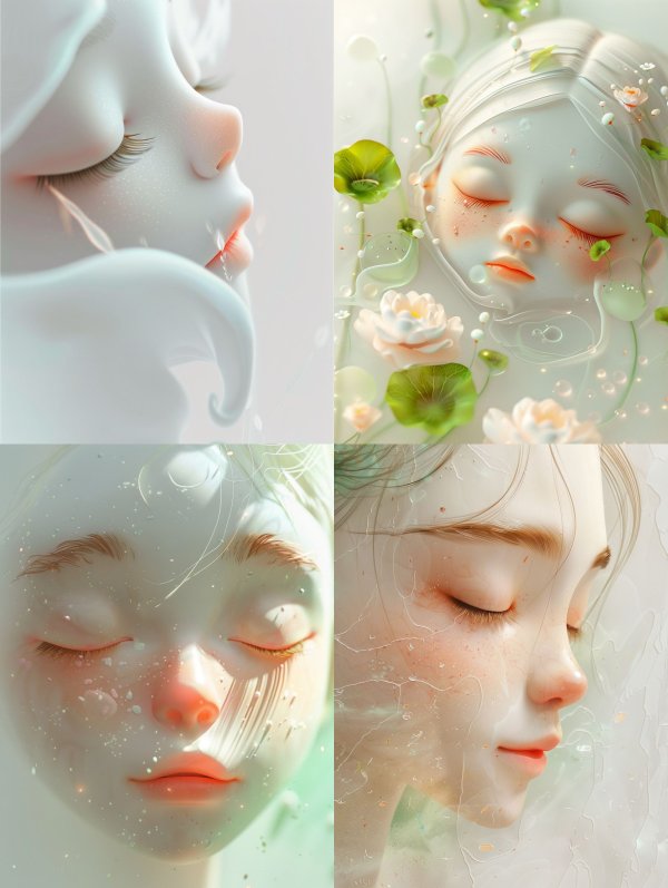 Ethereal Porcelain Dream State