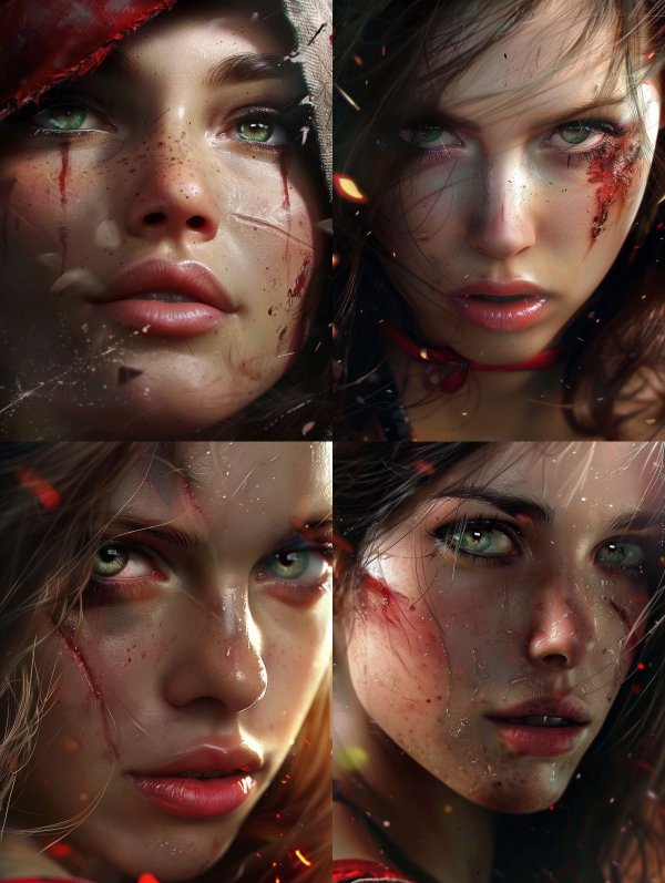 Battle Worn Gaze