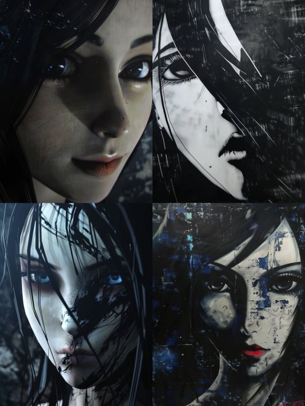 Ethereal Digital Gaze 2