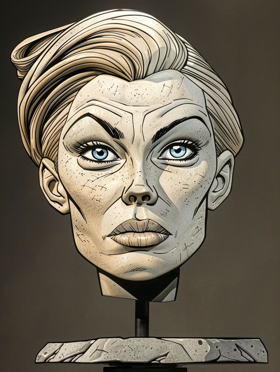 Noir Comic Elegance - Image 2