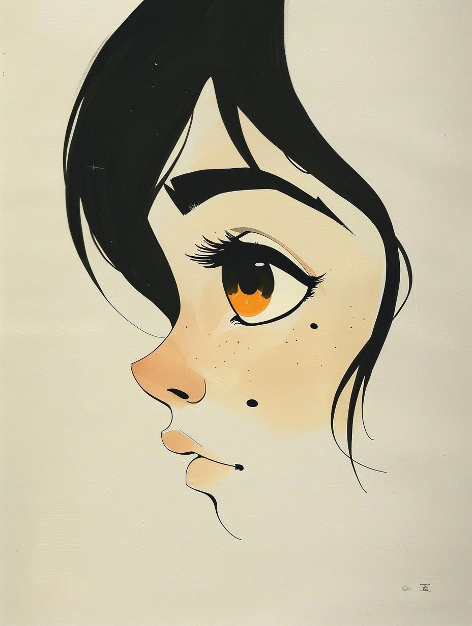 Melancholy Golden Drips