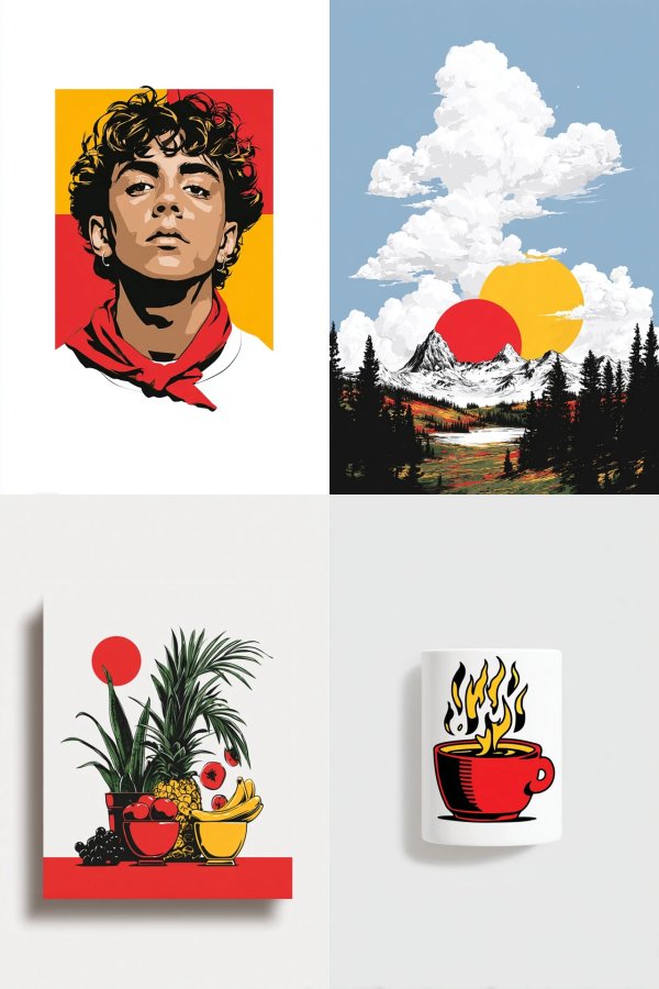 Bold Pop Portrait