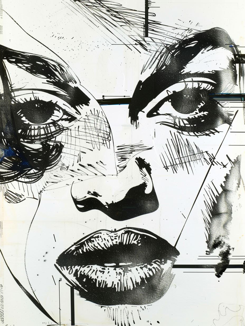 Fragmented Urban Portrait Study