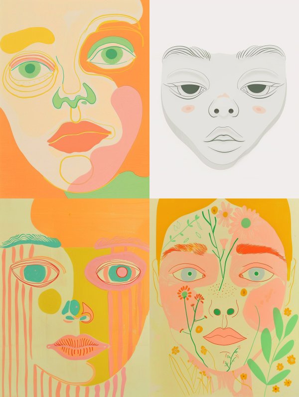 Neon Pastel Dreamscape