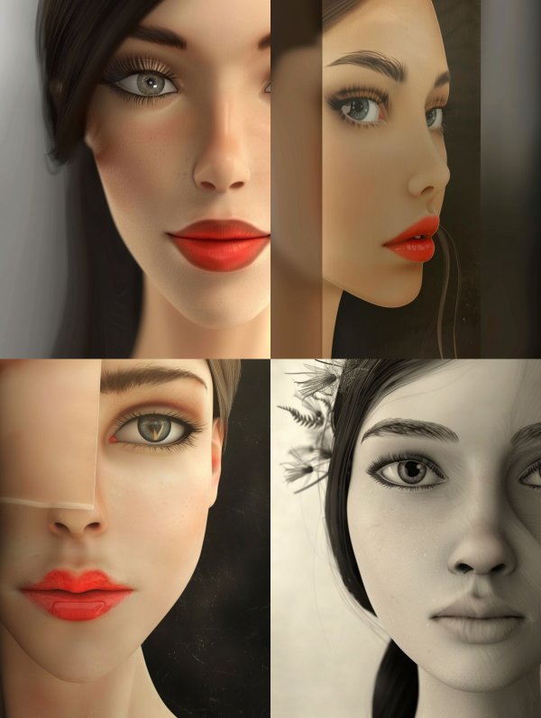 Hyper-Realistic Digital Portrait Glow