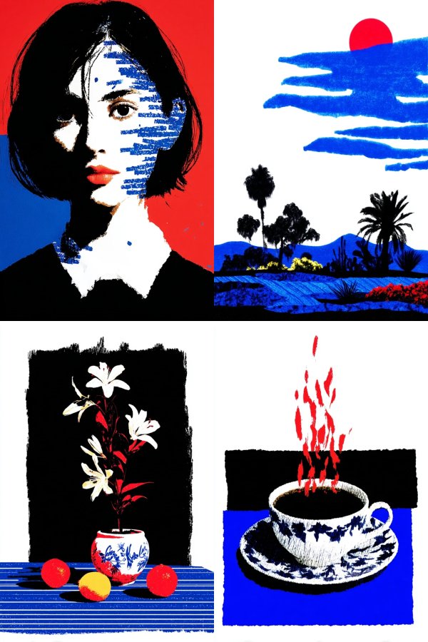 Chromatic Fragment Portrait