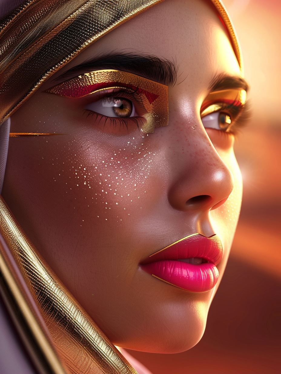 Golden Ethereal Radiance