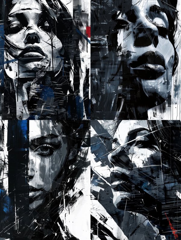 Fragmented Noir Soul