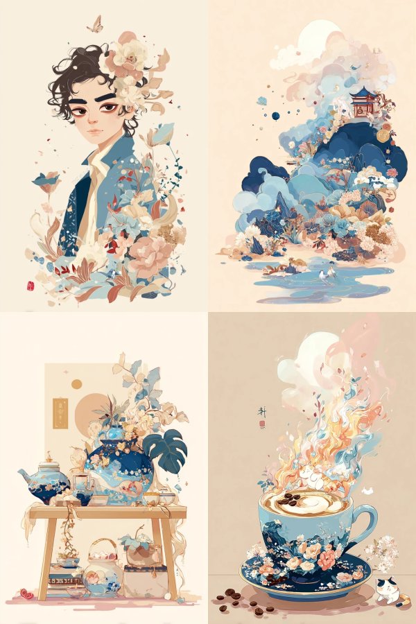 Floral Dream Portrait