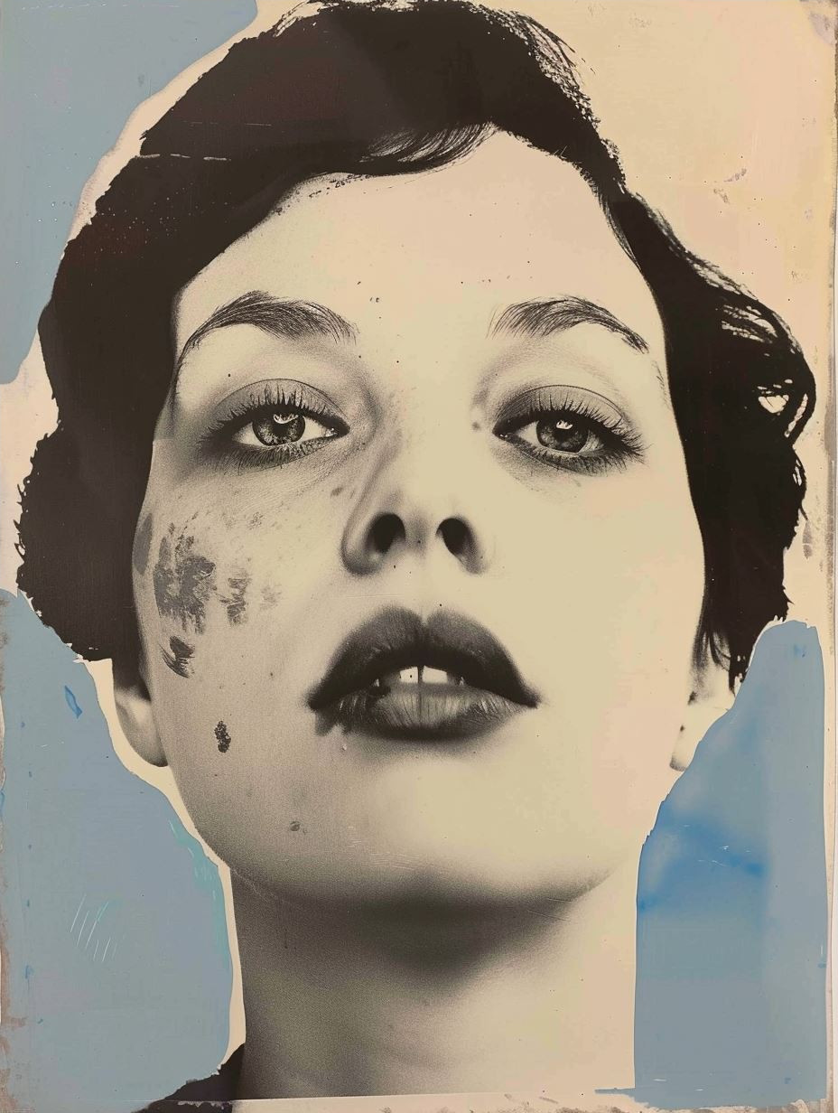 Modern Pop Art Portrait Study