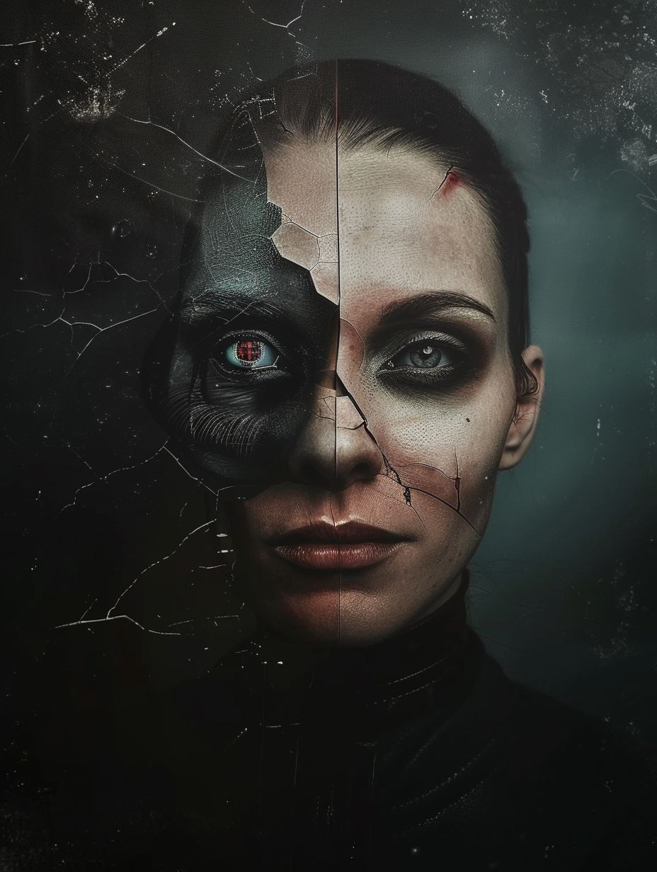 Fractured Soul Portrait