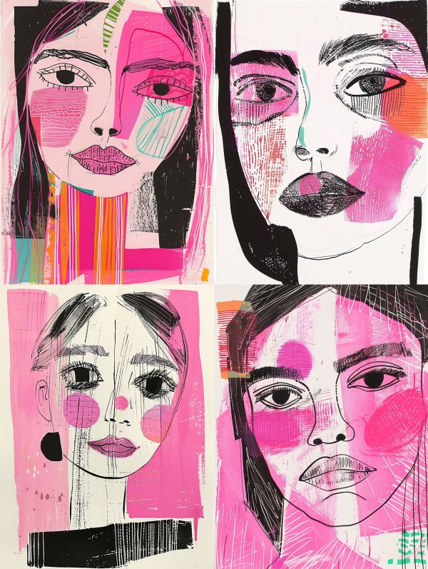 Neon Pop Art Portraiture