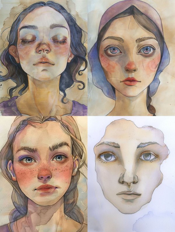 Ethereal Watercolor Dream