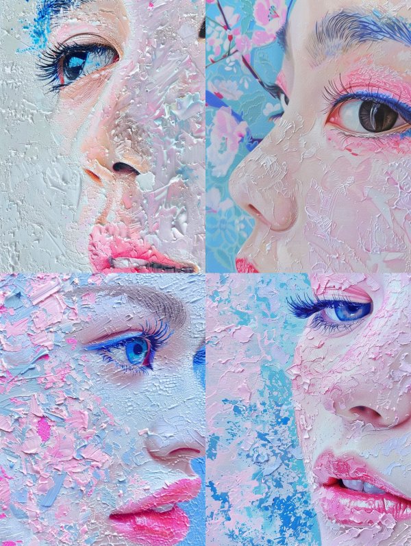 Pastel Impasto Dreams