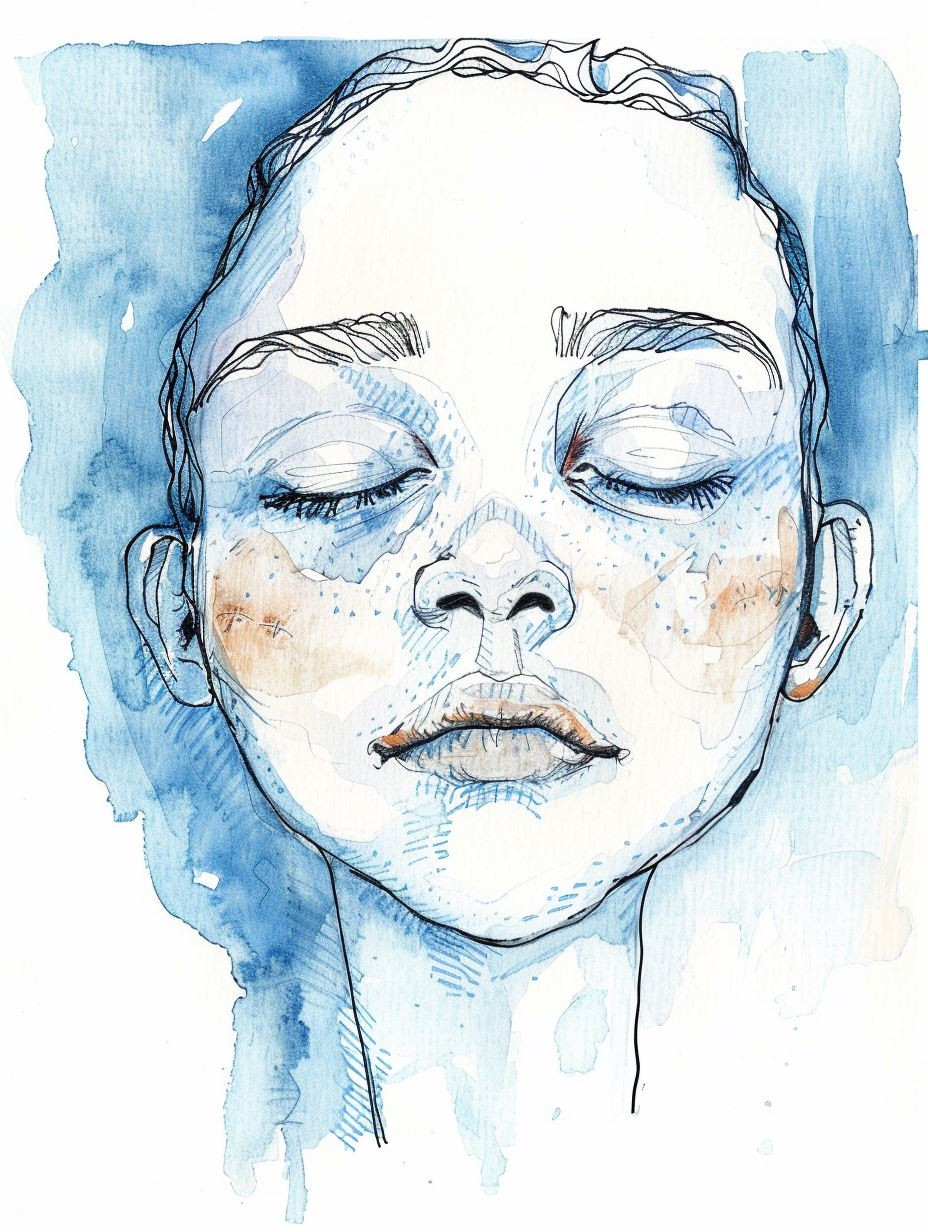 Azure Dream Portrait