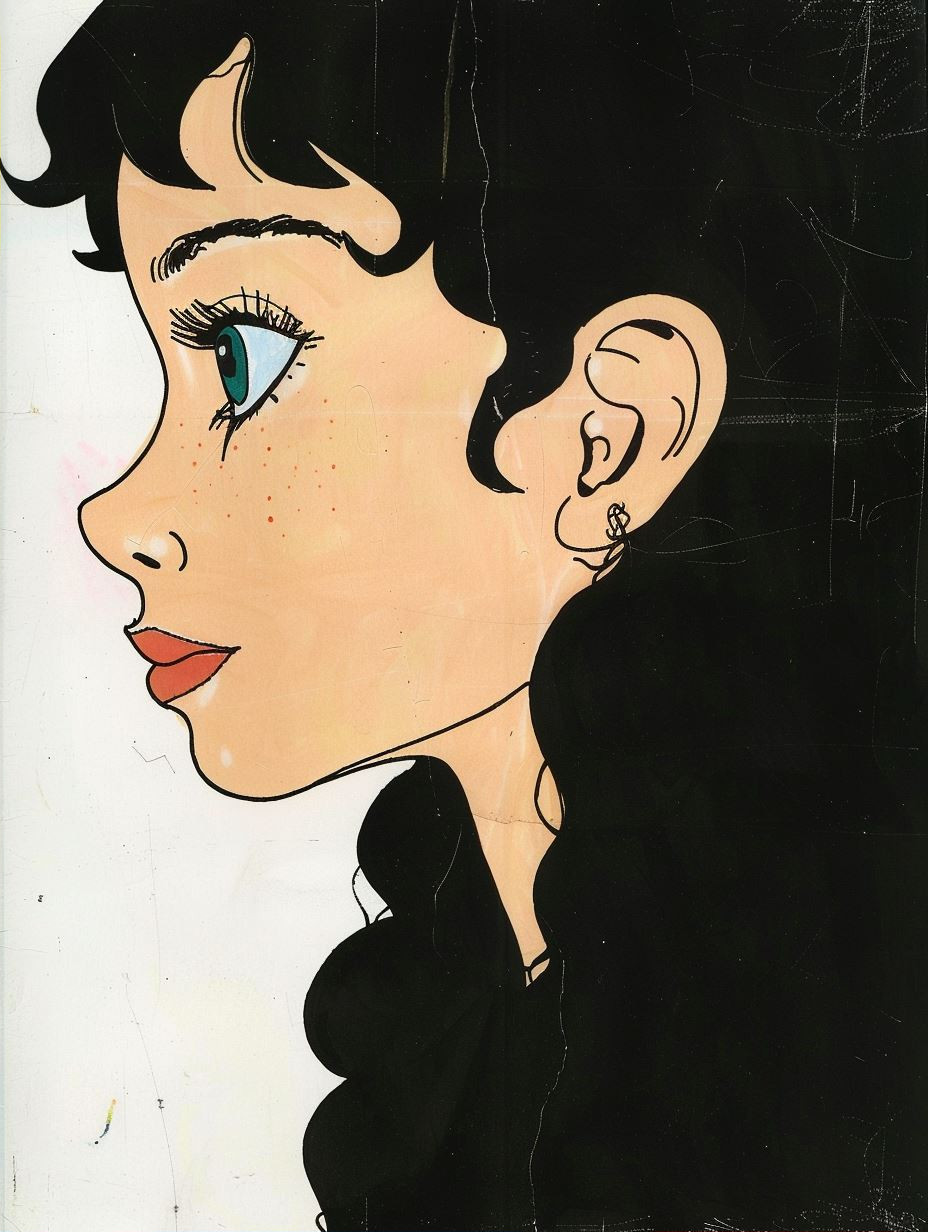 Abstract Pop Art Portraiture