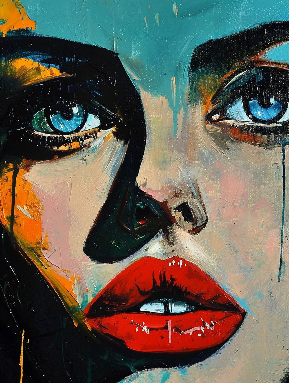 Vibrant Pop Art Portraiture