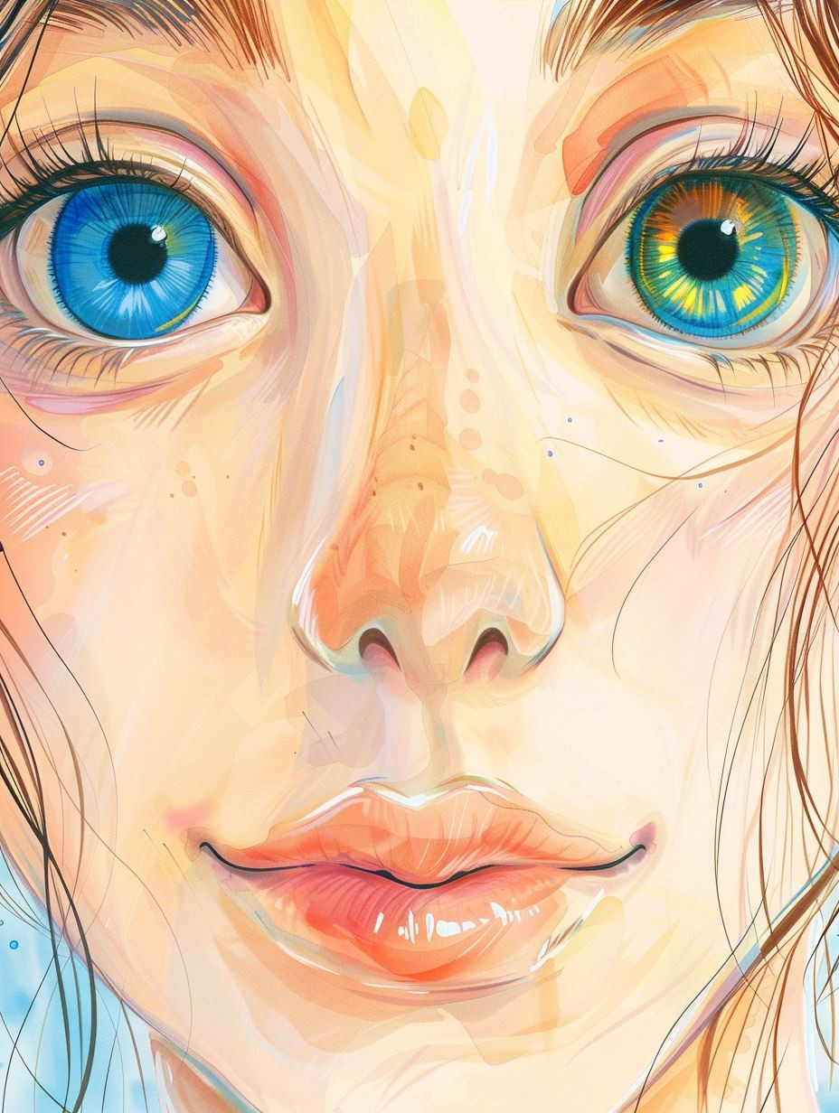 Luminous Ethereal Portrait Study