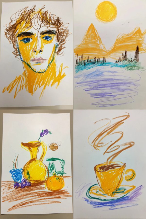 Golden Scribble Soul