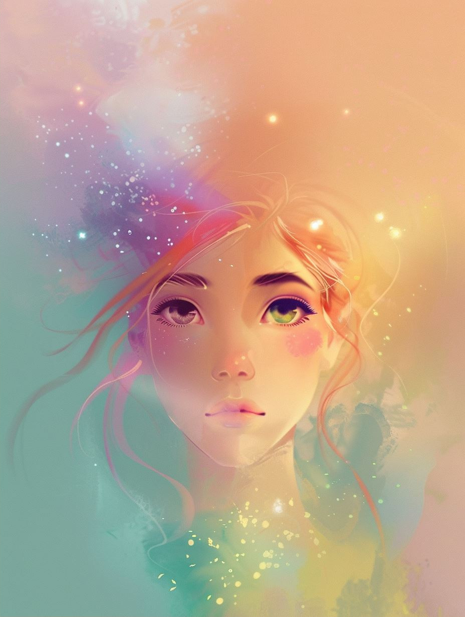 Ethereal Prism of Inner Peace