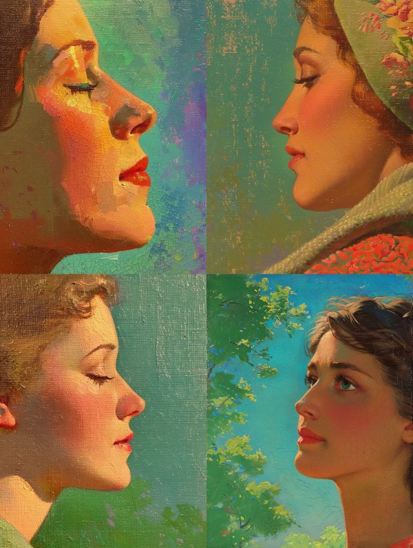 Vintage Ethereal Feminine Portraits