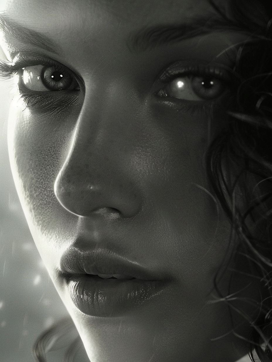 Noir Ethereal Hyper-Realism